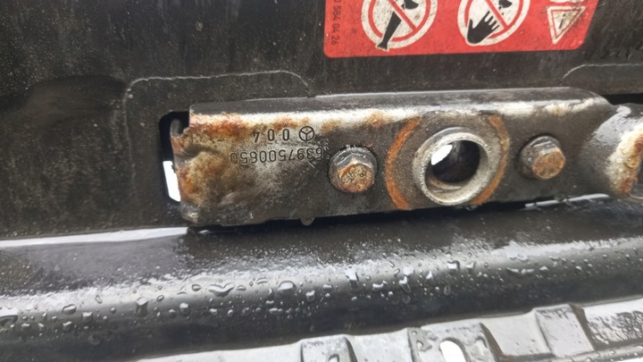 фото №9, Pas переднее mercedes benz vito w639 2.2cdi a6395843238