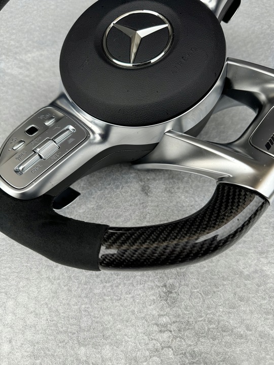 фото №10, Mercedes gla w156 ml w166 w176 s w213 c w205 cls w218 руль amg карбон