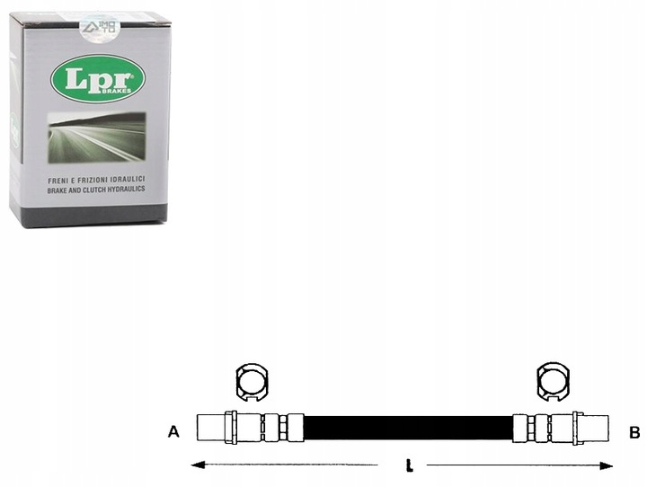 фото №1, Lpr шланг тормозной 562302 9191263 562170 hos336