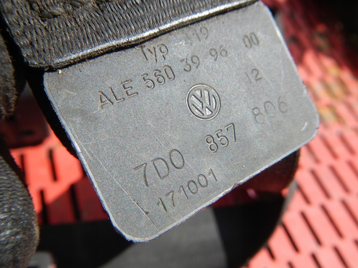 фото №3, Pas безопасности правые левый перед transporter t4