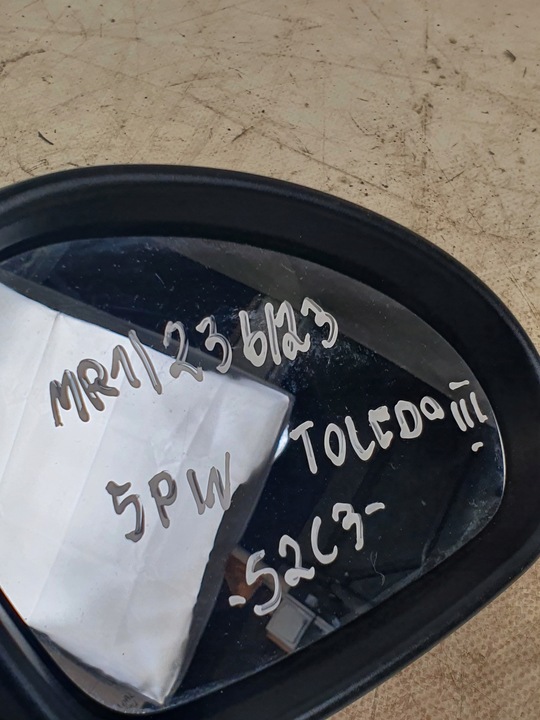 фото №11, Дзеркало праві 5 pin seat toledo iii 3 05r.