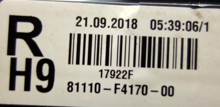 фото №11, Toyota c-hr 81110-f4170-00 16-19 лампи перед передні повний led