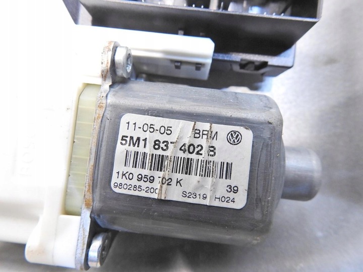 фото №6, Механизм стёкла правые перед vw golf v plus 1k3837462a 1k4837462a