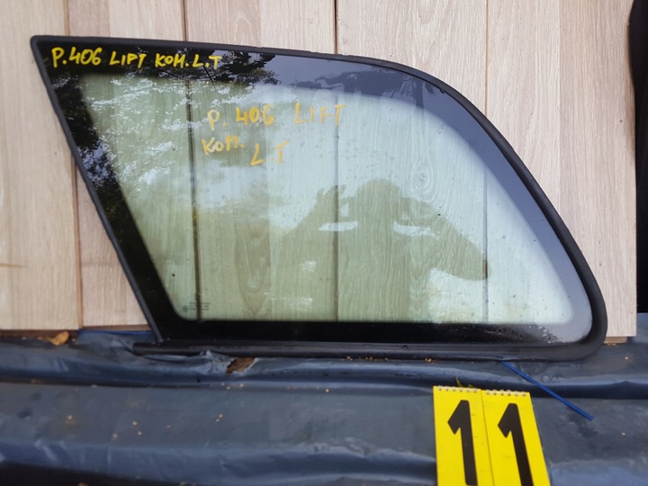 фото №1, Peugeot 407 универсал combi рестайлинг стекло кузовная левый зад