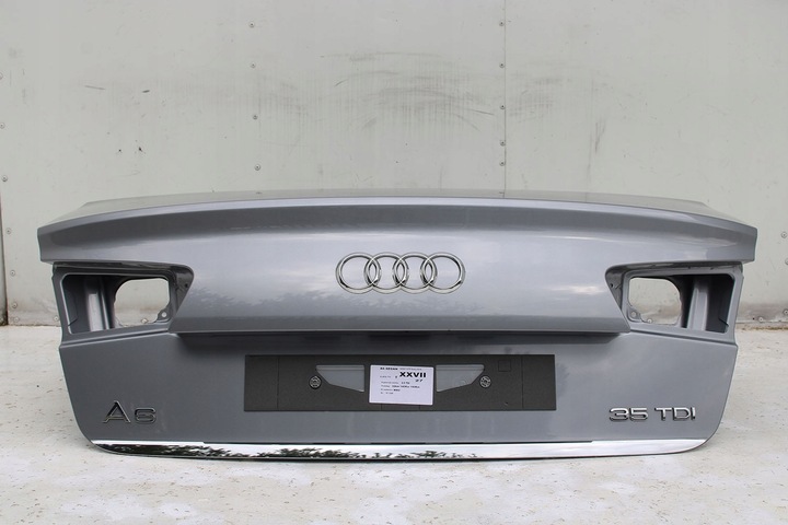 фото №14, Audi a6 sedan зад бампер задній кришка багажника 4g 4g5 лампи q2q2 lx7p сірий