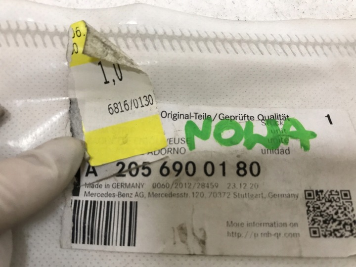 фото №7, Mercedes c w205 планка дахова ліва a2056900180