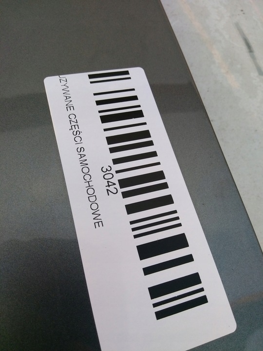 фото №9, Крышка багажника зад citroen c3 ii 09-12r kth