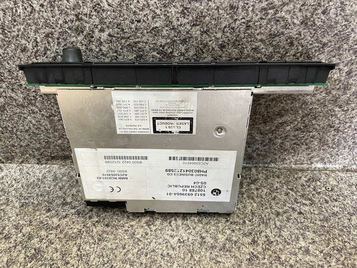 фото №6, Радіо бізнес радіопрогравач привід дисків cd bmw e83 x3 bdb org