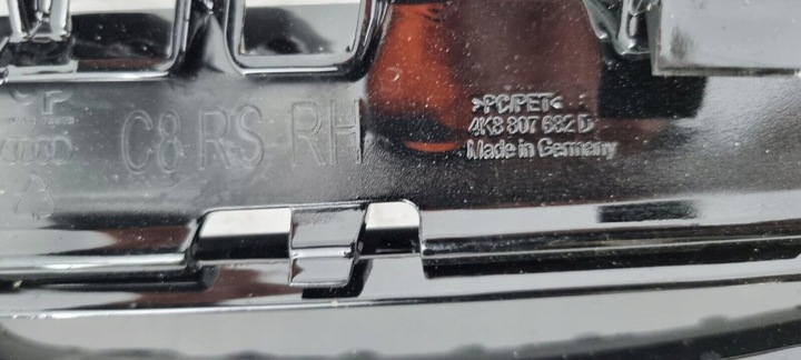 фото №7, Audi rs6 rs7 c8 2019- решітка бампера права ліва 4k8807682d 4k8807681d