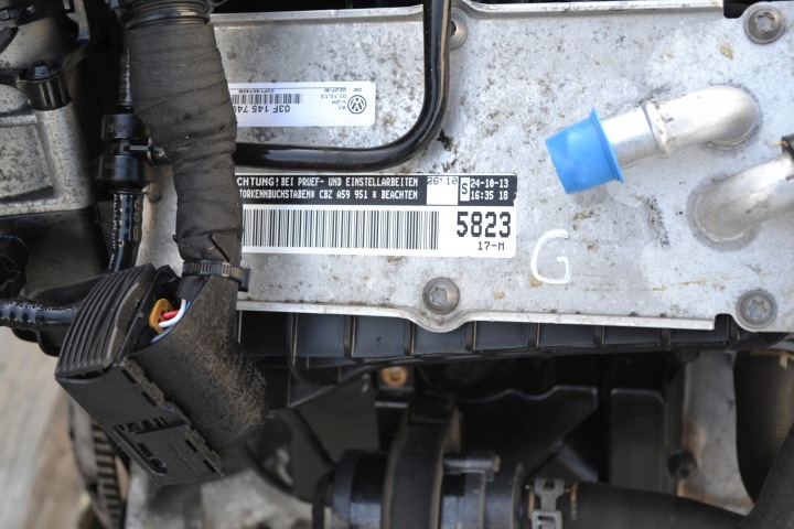 фото №9, Двигатель комплектный 1.2 tfsi seat vw cbz cbza 64 tys.km!