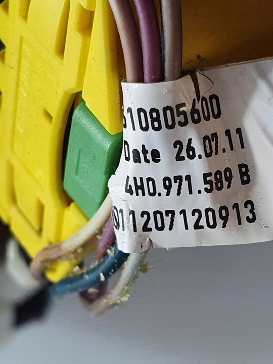 фото №9, Audi a6 c7 a7 подушка водителя подушка безопасности сработавший 4g0880201f жгут