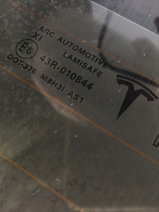 фото №8, Tesla модель s 2021 2022 2023 43r-010844 стекло задняя крышка багажника