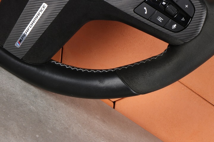 фото №9, Bmw f44 g20 g21 g22 g23 g26 руль m-performance карбон алькантара