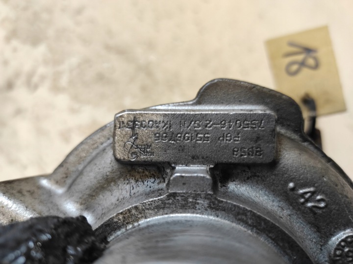 фото №8, Opel vectra c рестайлинг 05- 1.9 cdti турбина турбонагнетатель 55196766