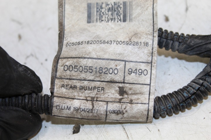 фото №9, Alfa romeo stelvio 2.0t q4 джгут бампера зад задня pdc 00505518200