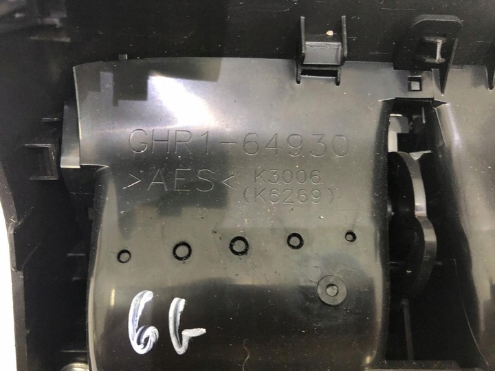 фото №8, Решётка воздуховод зад ghr1-64930 mazda 6 gj