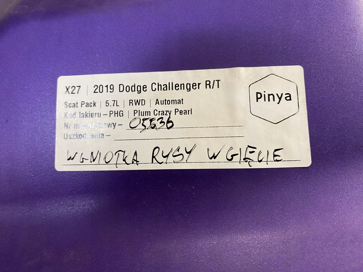 фото №16, Капот крышка двигателя dodge challenger 5.7 scatpack 2015+ usa