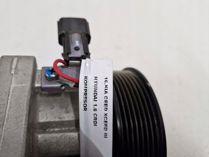 фото №11, Kia ceed 3 iii xceed hyundai 1.6 crdi компрессор компрессор кондиционера