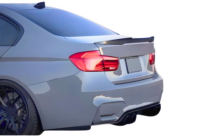 фото №11, Спойлер bmw 3 f30 спойлер m4 вид зад спойлер крышки багажника m накладка