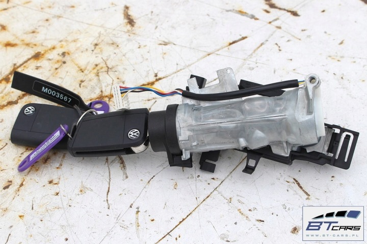 фото №6, Vw golf 7 замок зажигания + ключ usa 5q0905865a 1k0905851 5g0959752a 5q0 905 86