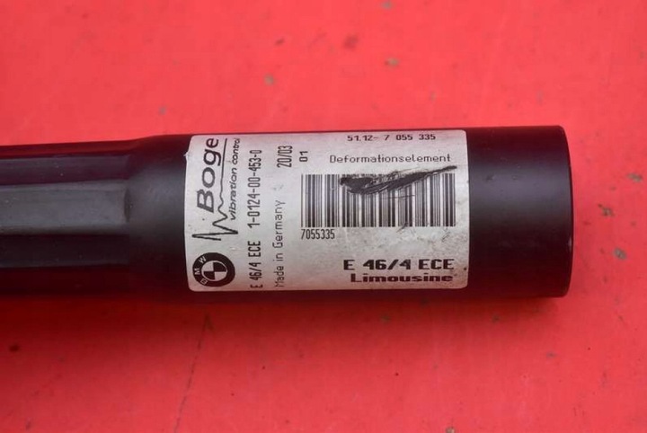 фото №8, Зона зминання відбійник лівий зад 1-0124-00-453-0 bmw e46 sedan рестайлінг 01-06