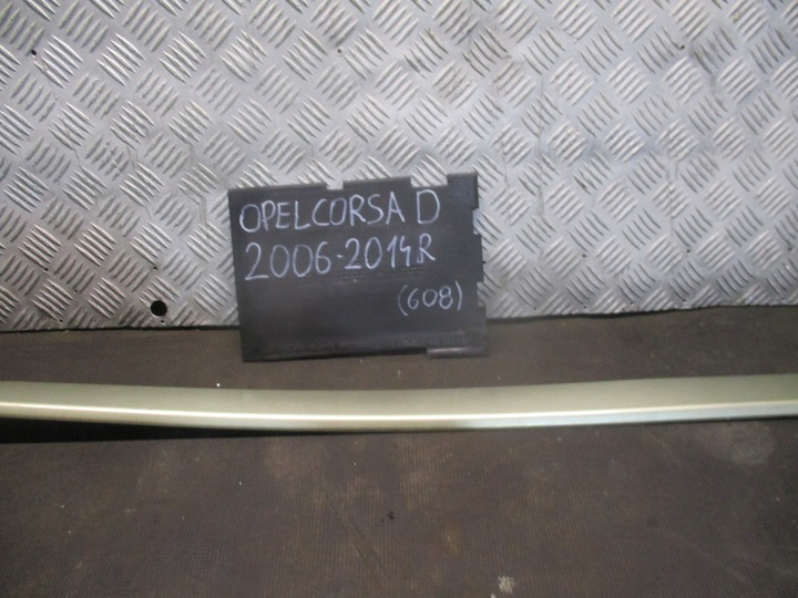 фото №1, Планка дверь левый перед 13187998 3d opel corsa d 06-14r
