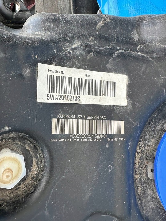 фото №13, S3 8y a3 рестайлінг бак пального sportback 5wa201021js