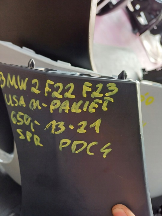 фото №16, Бампер перед bmw f22 f23 м-пакет 13-21 розпилювачі 4 parktroniki