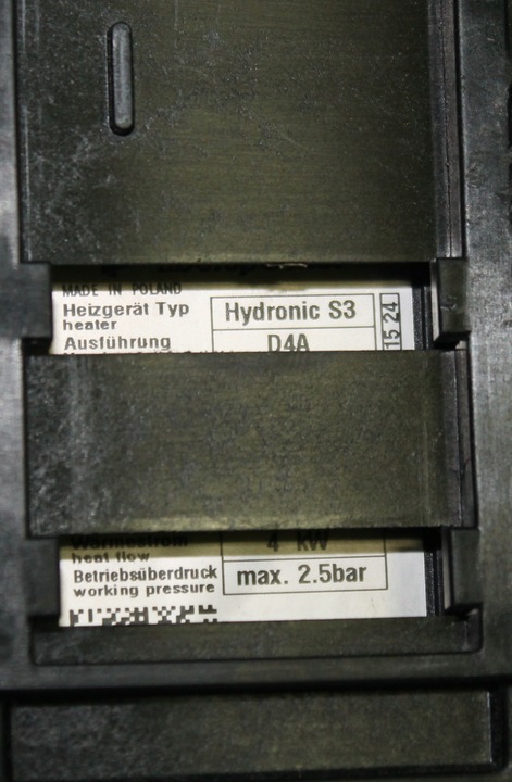 фото №6, Обігрів eberspacher hydronic s3 d4a 50w 24v man
