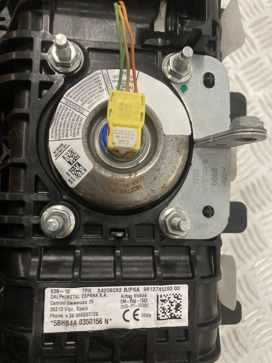 фото №2, Подушка пассажира citroen c3 iii 16-