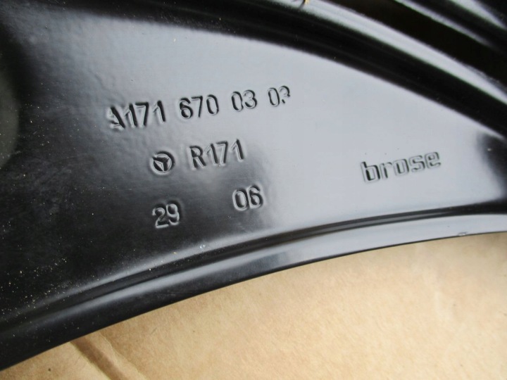 фото №9, Mercedes slk w171 задние стёкла з механизм kpl