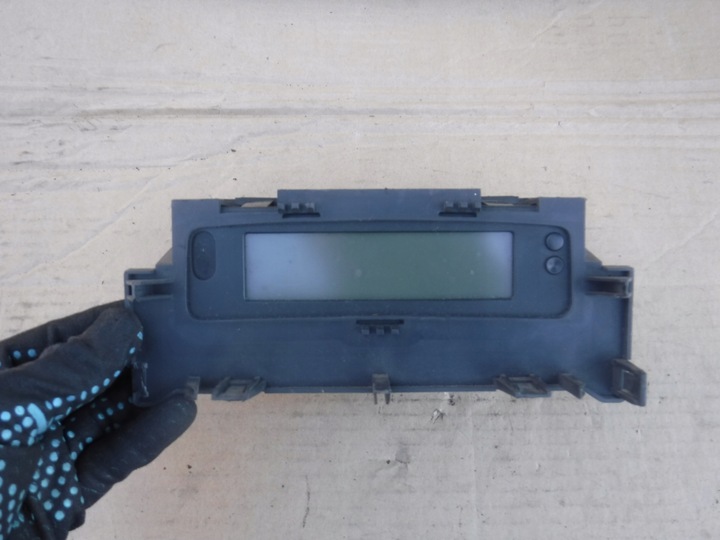 фото №1, Дисплей радио renault megane ii 8200290543--c