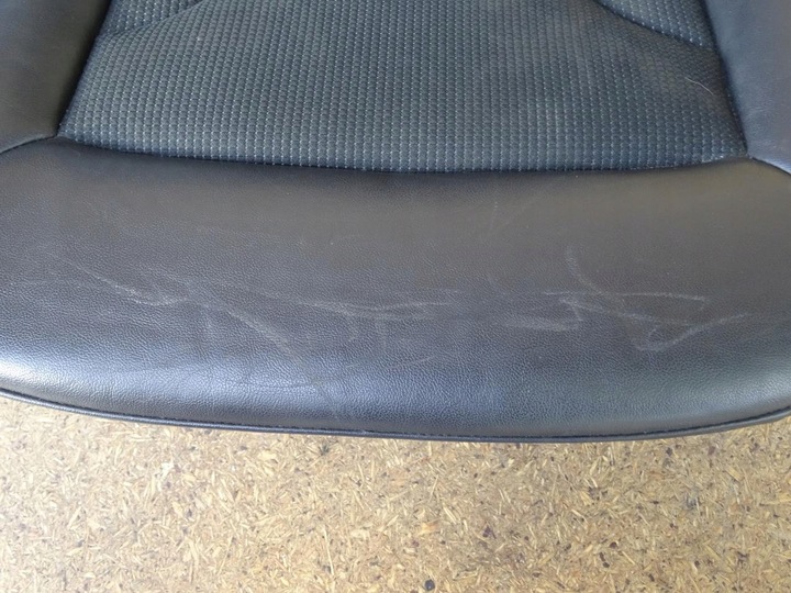 фото №14, Audi q3 8u s-line 11-18 оббивка сидіння шкіра подушка безпеки диван задня комплект