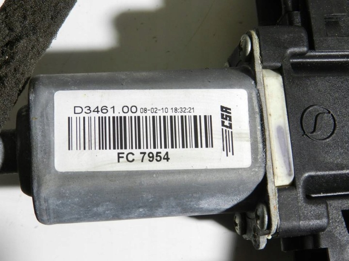 фото №9, Механизм подъёма стёкла дверь правые зад jaguar xj 351