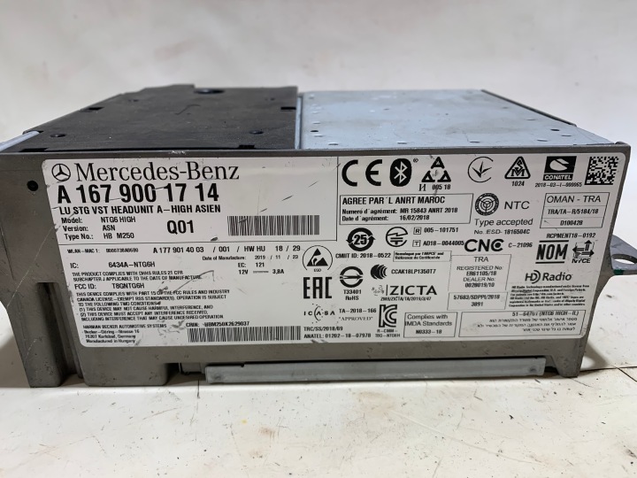 фото №5, 1679001714 mercedes headunit ntg6 gle магнитола