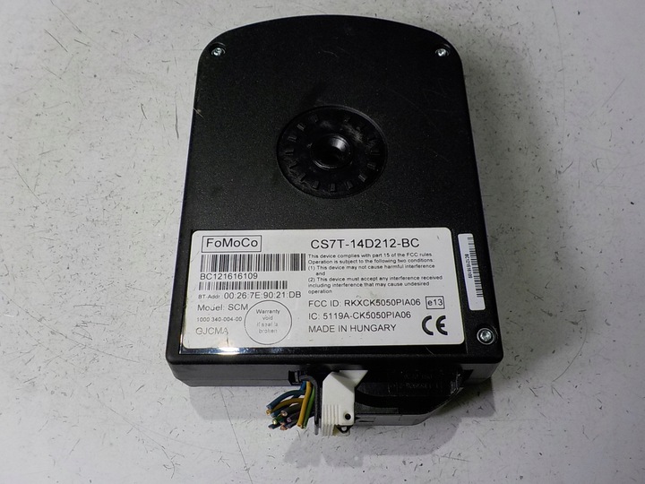 фото №1, Ford mondeo iv модуль блютуз cs7t-14d212-bc