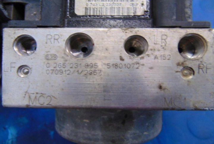 фото №5, Fiat linea i насос abs 51801072