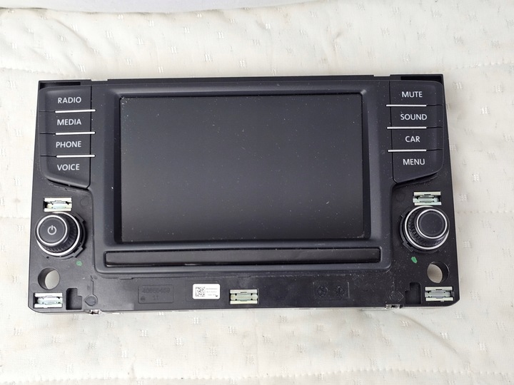 фото №1, Екран дисплей радіо vw golf vii passat b8 3g0919605b