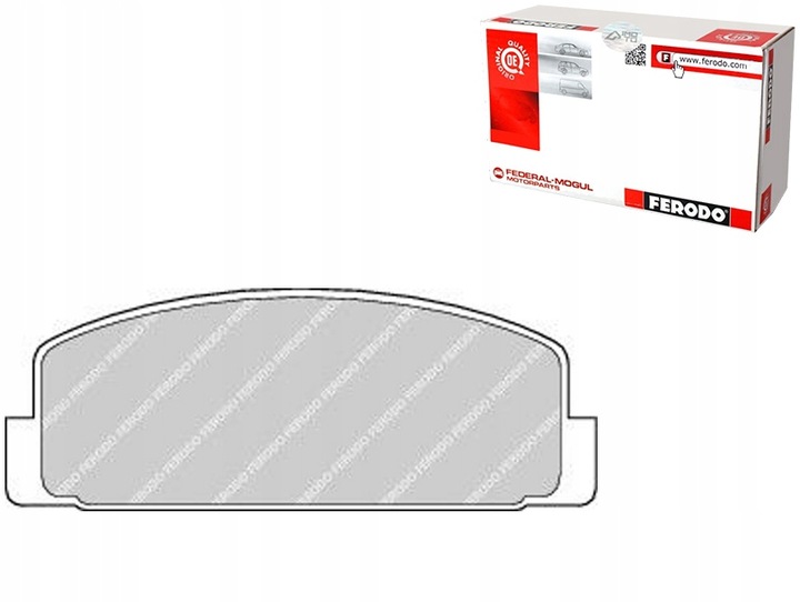 фото №1, Ferodo комплект тормозные колодки ham. зад mazda 323 c iv, 32