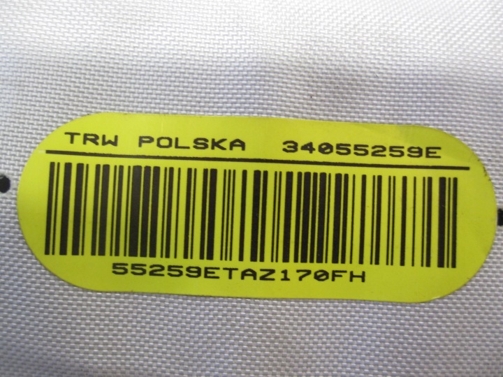 фото №7, Alfa romeo mito 12r подушка подушка пассажира 00505162320