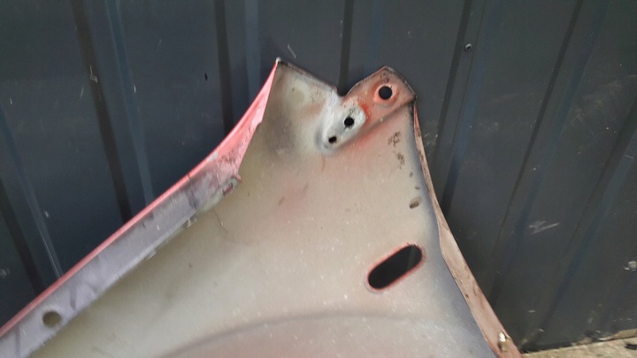 фото №12, Крило правий перед ford fiesta mk5 помаранчевий