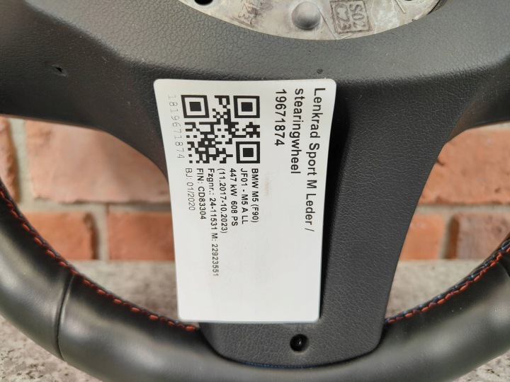 фото №15, Руль m power ассистент лепестки bmw f90 m5 f91 f92 m8 x5m f95 x6m f96