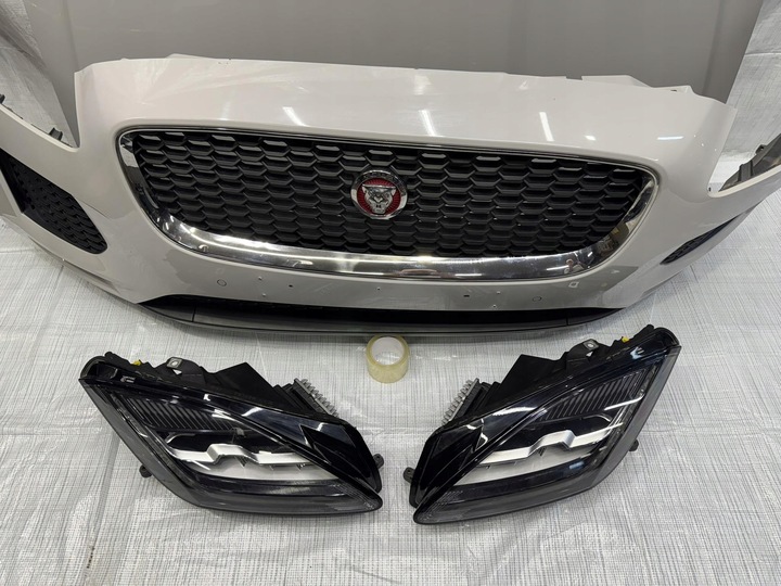 фото №5, Перед комплектный бампер капот лампы jaguar e-pace