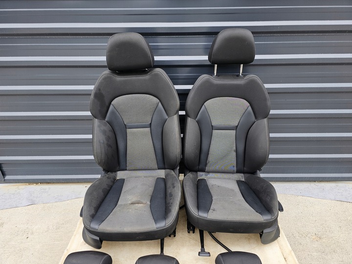 фото №13, Сидіння сидіння комплект audi a1 8x 5-двері шкіра+ матеріал