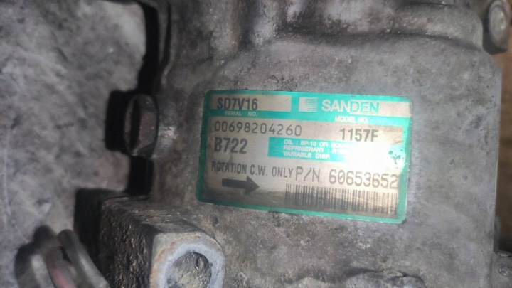 фото №8, Компрессор кондиционера alfa romeo 156 147 1.9 jtd 60653652 100% исправная