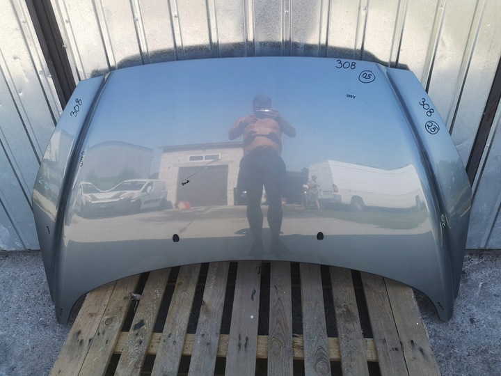 фото №1, Капот крышка двигателя peugeot 308 t7 hb kthc 07-13