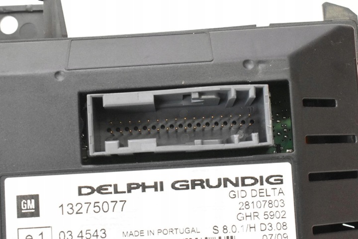 фото №14, Радио радиопроигрыватель cd30 mp3 rds 13289932 opel zafira b рестайлинг 08-14