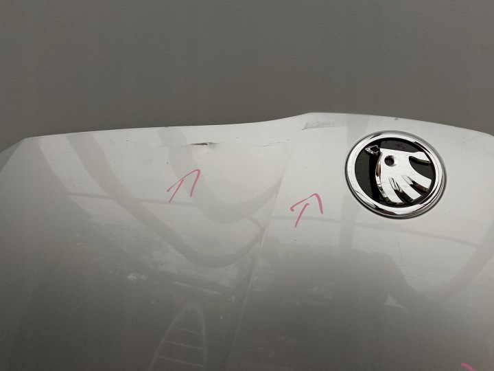 фото №12, Skoda octavia iv 4 5e 20 - капот передняя крышка двигателя =