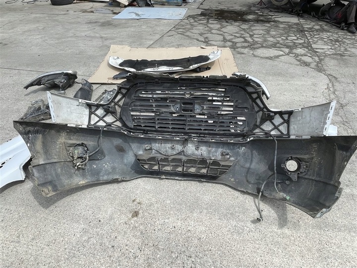 фото №14, Перед капот лампа бампер 6xpdc крыло led решётка радиатора ford transit mk8 14-19