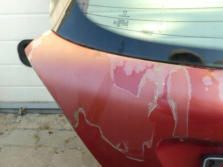 фото №4, Peugeot 207 hb крышка задняя зад стекло